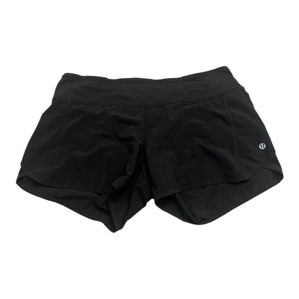 lululemon athletica Black Athletic Shorts Lightweight Design
